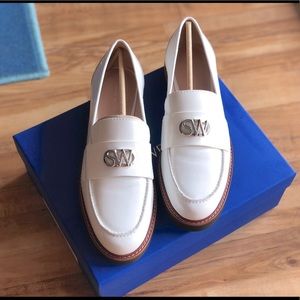 New Stuart Weitzman YORKE White shoes
